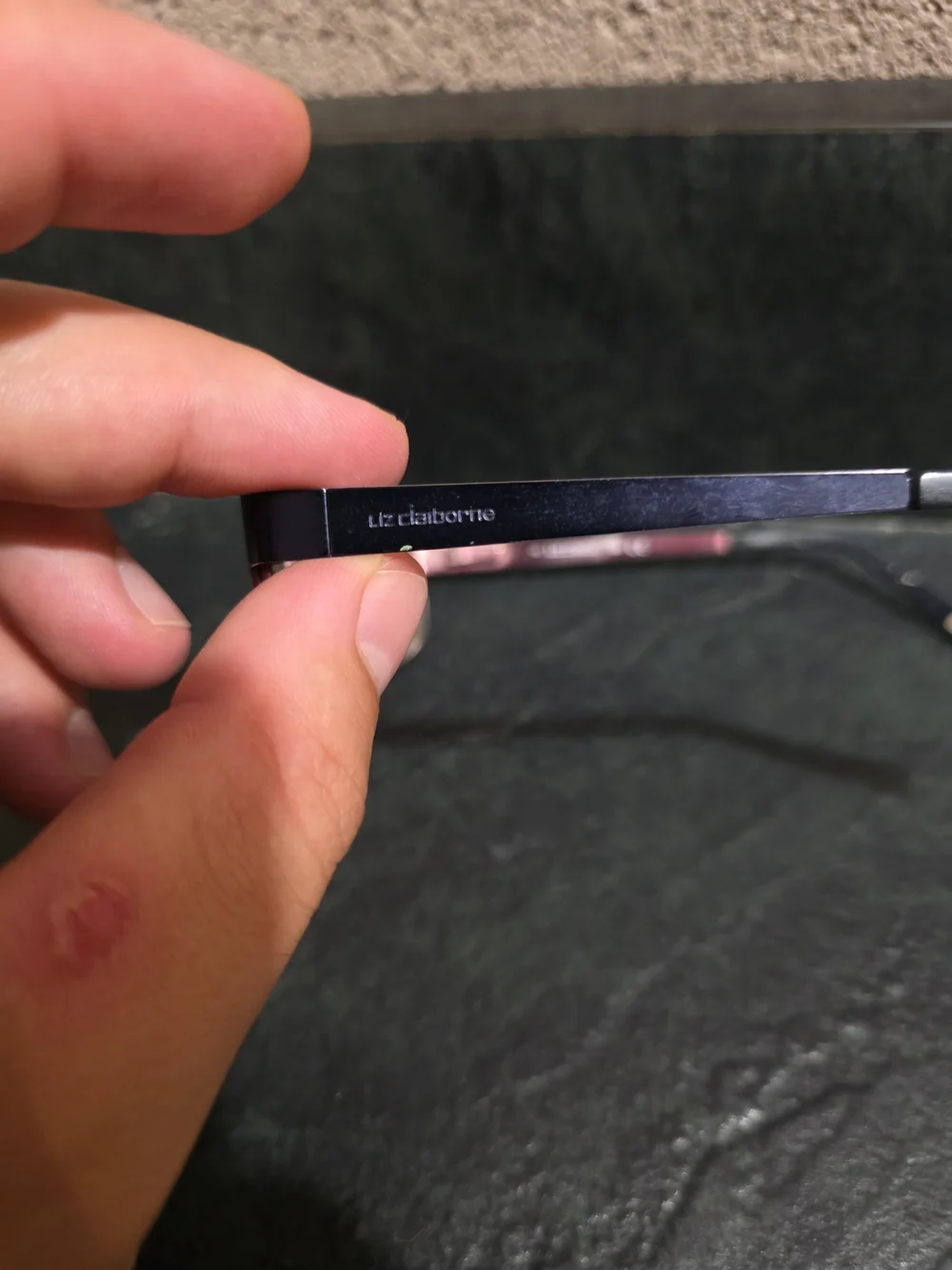 Liz Claiborne L 438 EYEGLASSES 0JBW Navy 48-17-130 8-2 Made In China